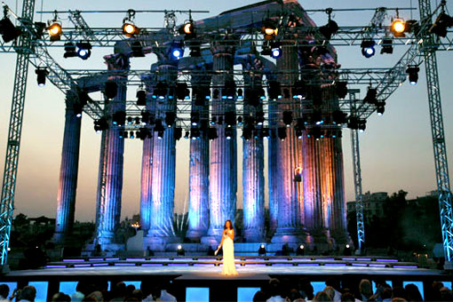 Lighting design for German TVs “ARD Olympiagala”