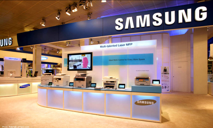 Lichtdesign für den Cebit Messeauftritt von Samsung – Projektbild 13