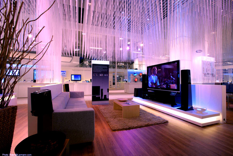 Lichtdesign für den Cebit Messeauftritt von Samsung – Projektbild 7