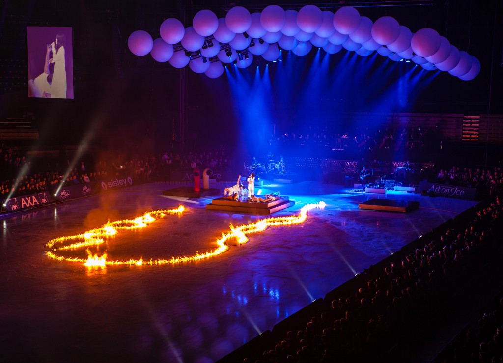 Lighting & Set design for the “Art on Ice” tour – project image 8