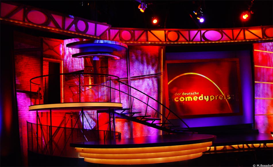 Associated lighting design for RTL’s “Deutscher Comedy Preis” – project image 1