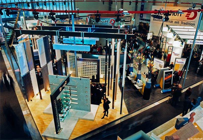 Lighting design for Dyckerhoff at “Bautec” fair – project image 2
