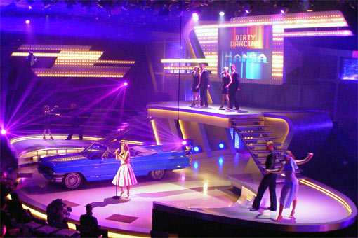 Lighting design for german TV’s “Mania Shows”