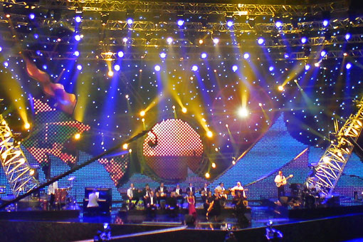 Associated Lighting designer for the Thessaloniki Song Contest