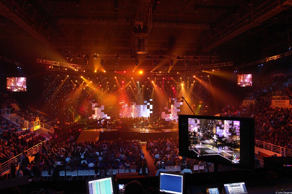 Showlichtgestaltung für den Thessaloniki Song Contest – Projektbild 4