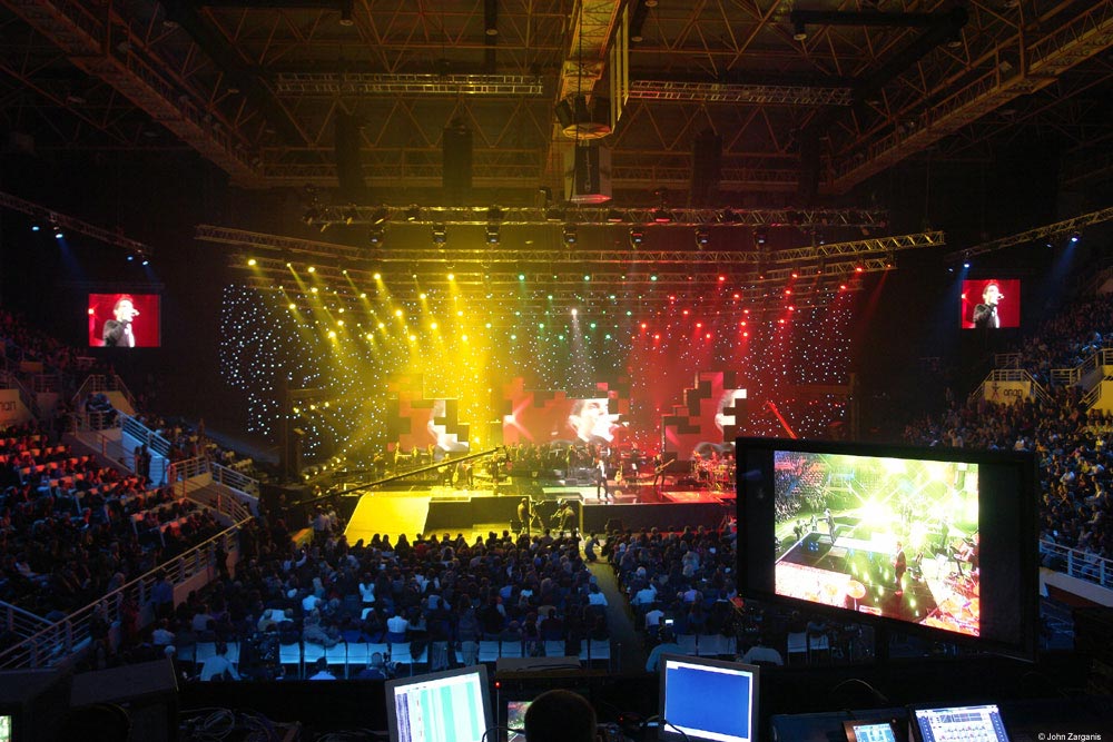 Showlichtgestaltung für den Thessaloniki Song Contest – Projektbild 3