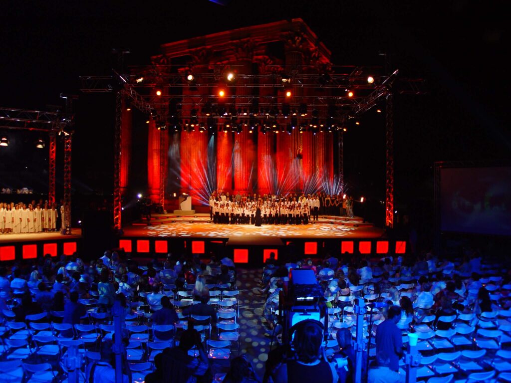 Lighting design for German TVs “ARD Olympiagala” – project image 13