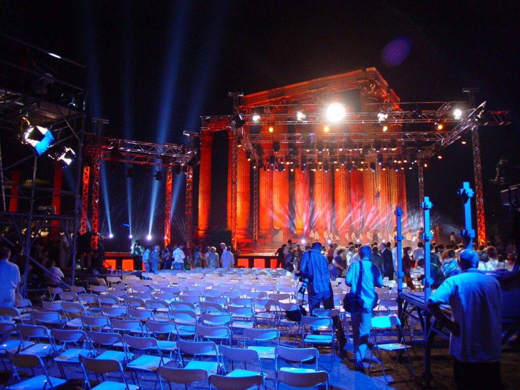 Lighting design for German TVs “ARD Olympiagala” – project image 11