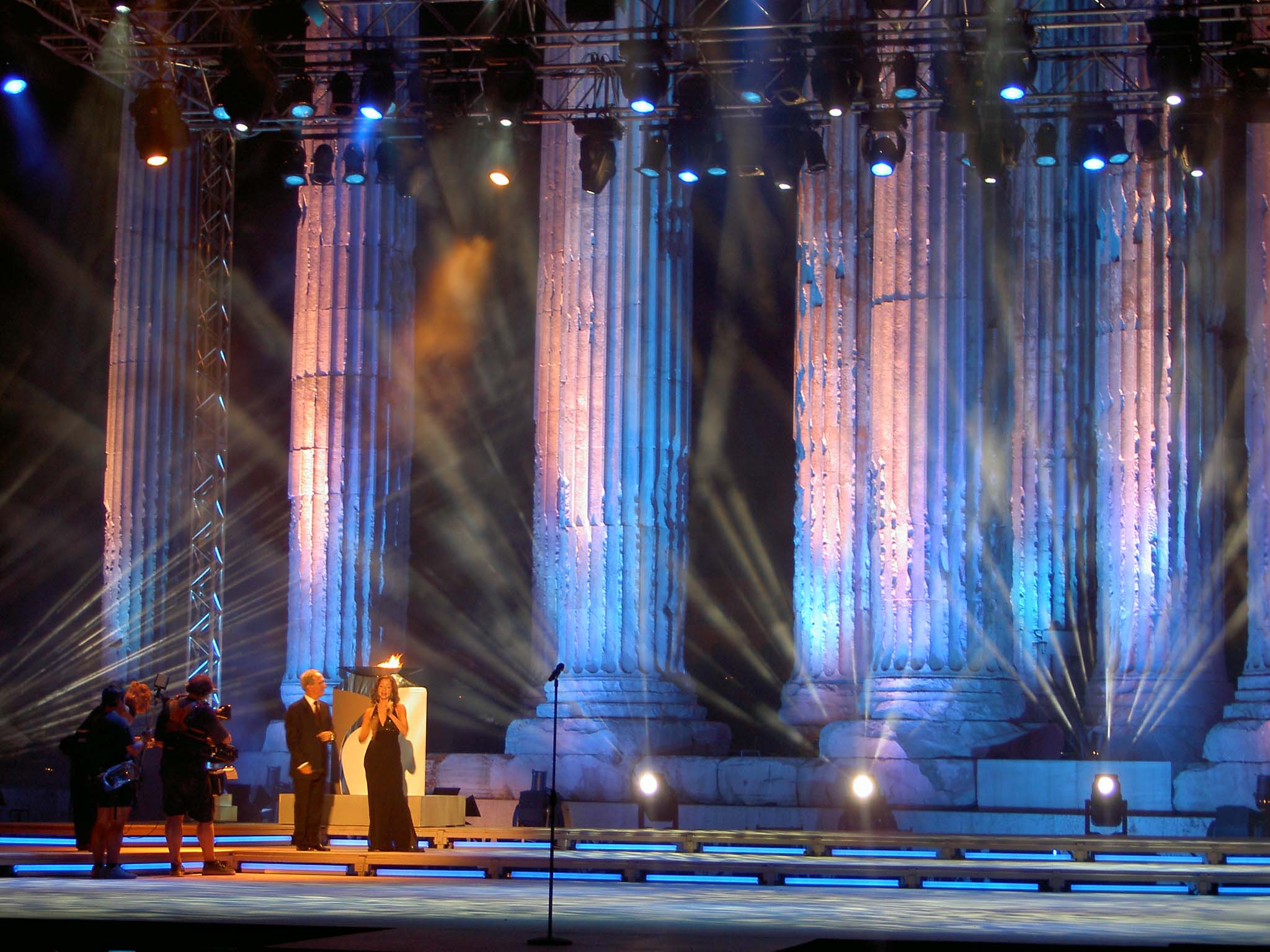 Lighting design for German TVs “ARD Olympiagala” – project image 2