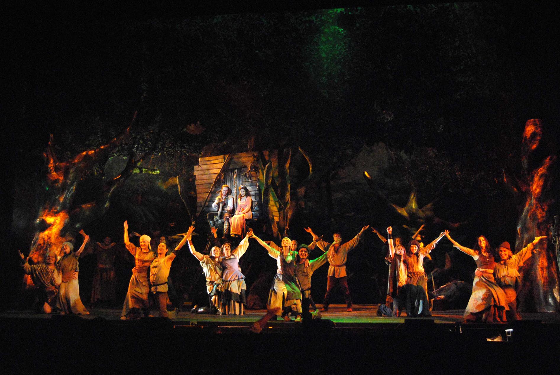 Lichtdesign zur „Robin Hood“ Musical Tour – Projektbild 17