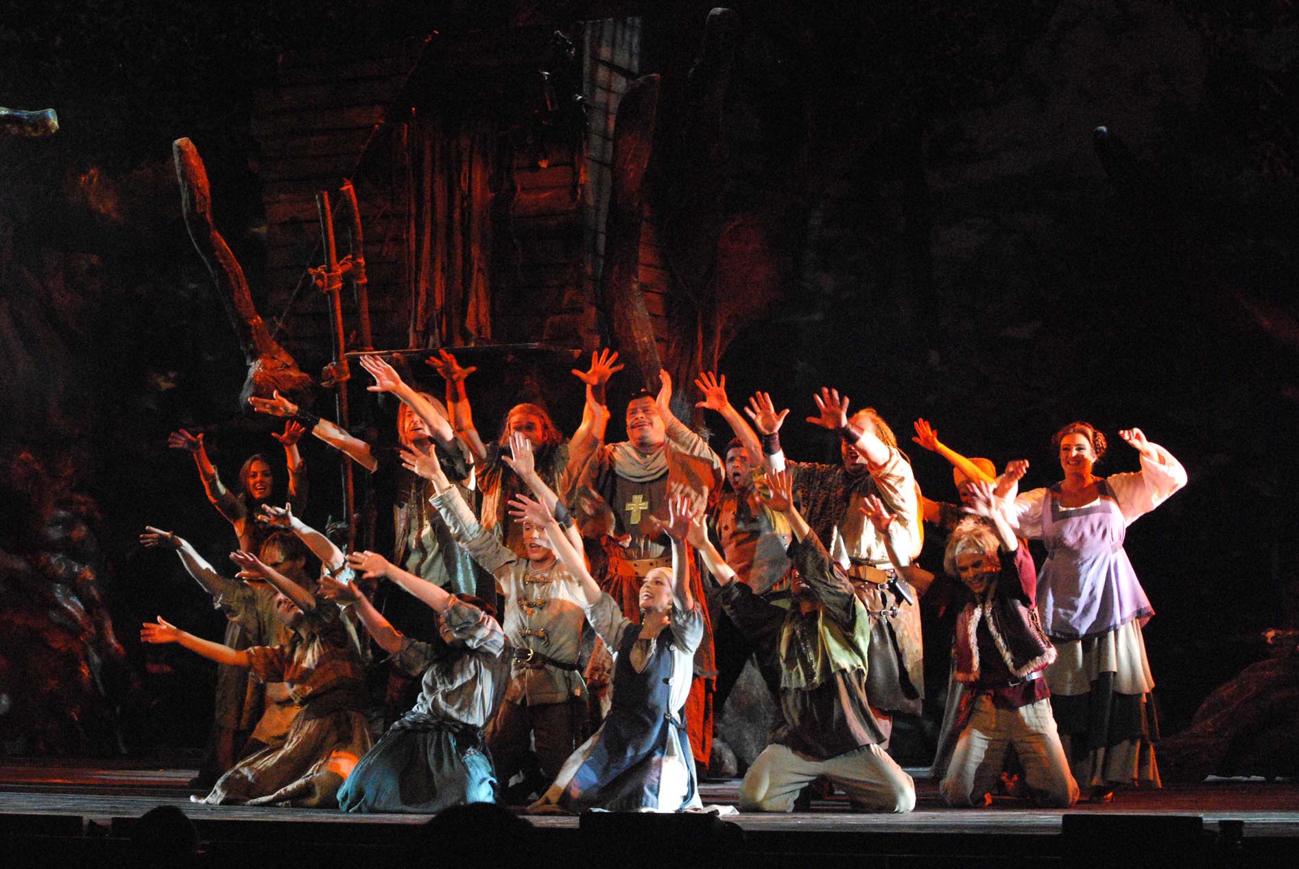 Lichtdesign zur „Robin Hood“ Musical Tour – Projektbild 2