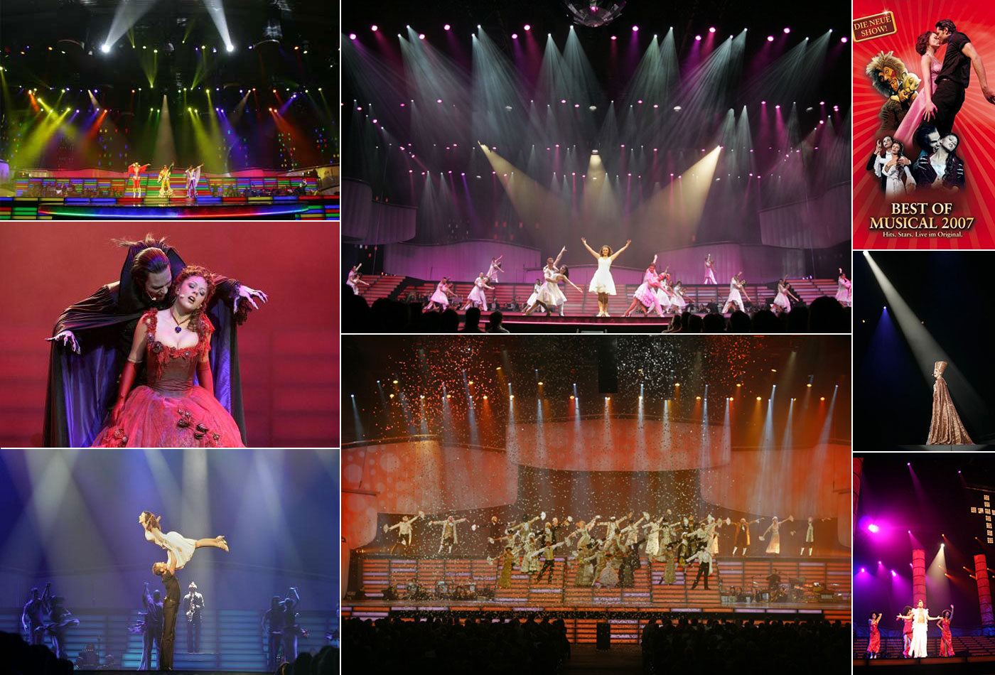 Associate Lighting design for the “Best of Musical” Tour – project image 3