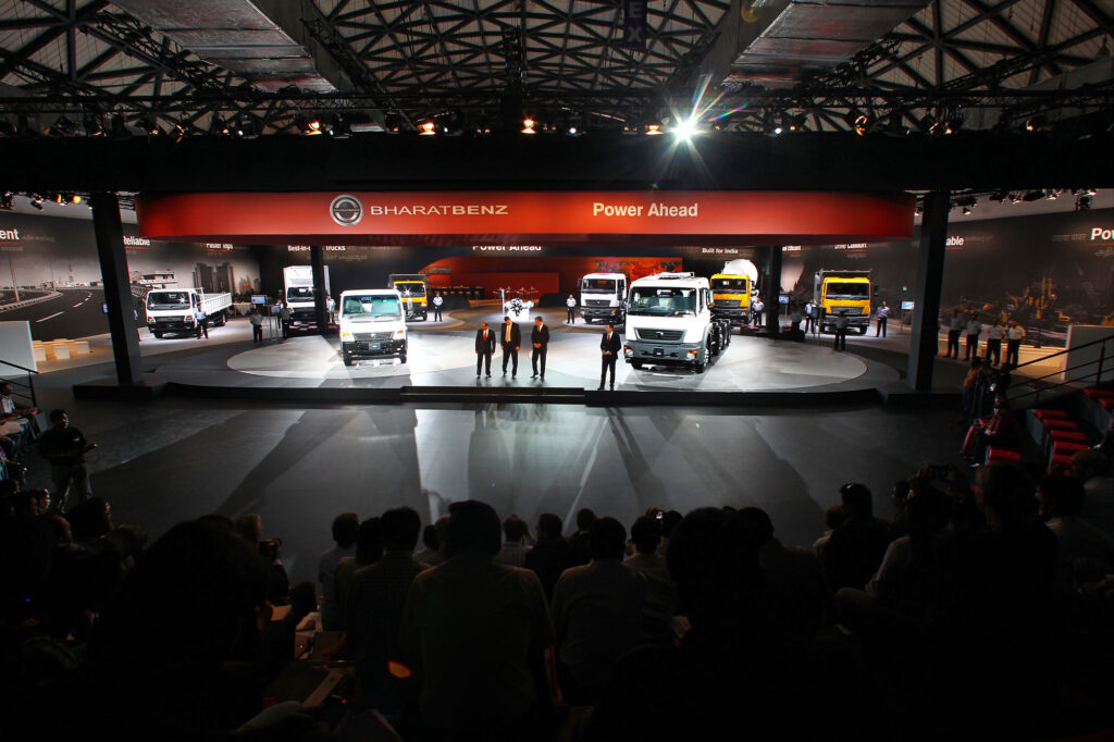 Lighting design for Indias Bharat Benz Launch – project image 4