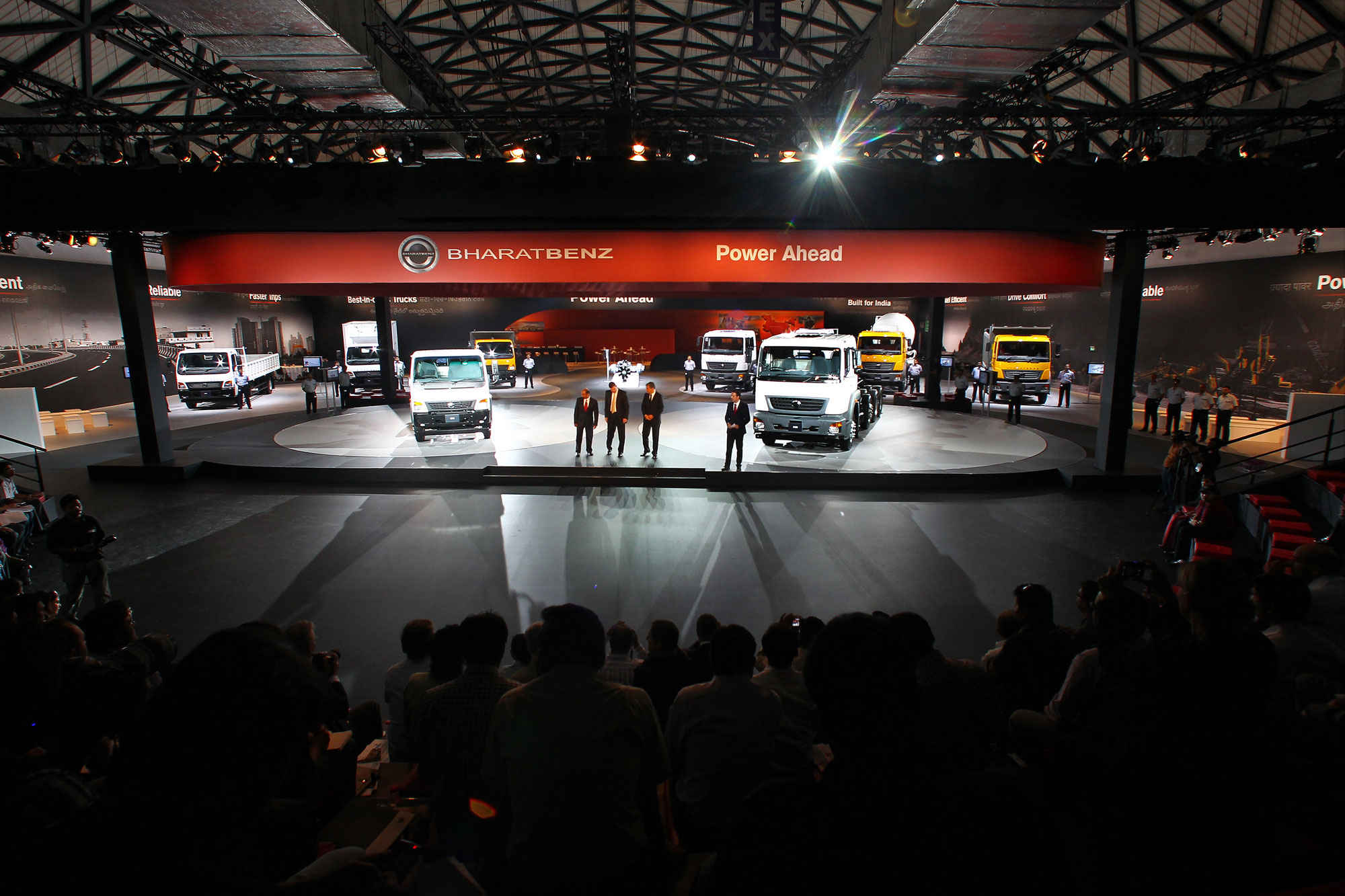 Lighting design for Indias Bharat Benz Launch – project image 1