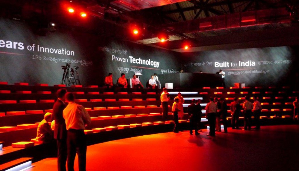Lighting design for Indias Bharat Benz Launch – project image 3