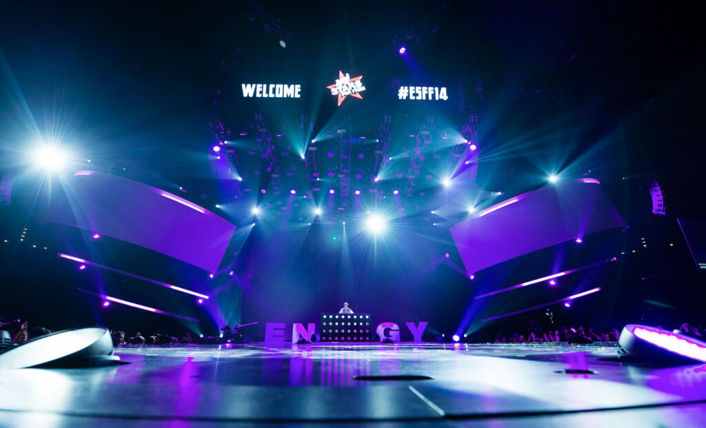 Lighting design for Radio NRJs “Stars for free” – project image 3