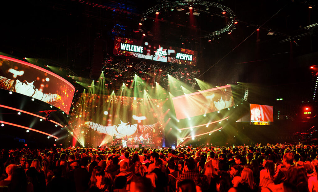 Lighting design for Radio NRJs “Stars for free” – project image 1