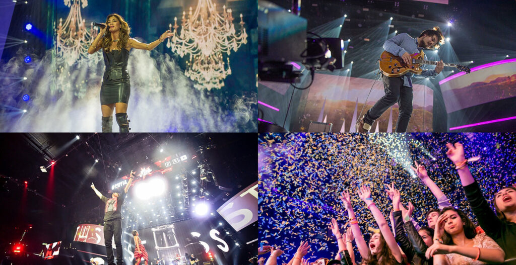 Lighting design for Radio NRJs “Stars for free” – project image 15