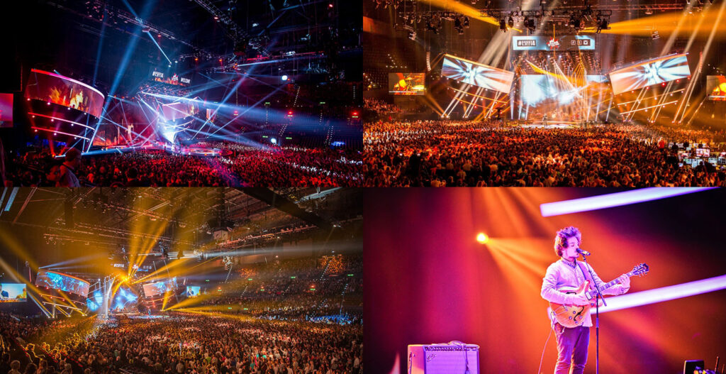 Lighting design for Radio NRJs “Stars for free” – project image 10