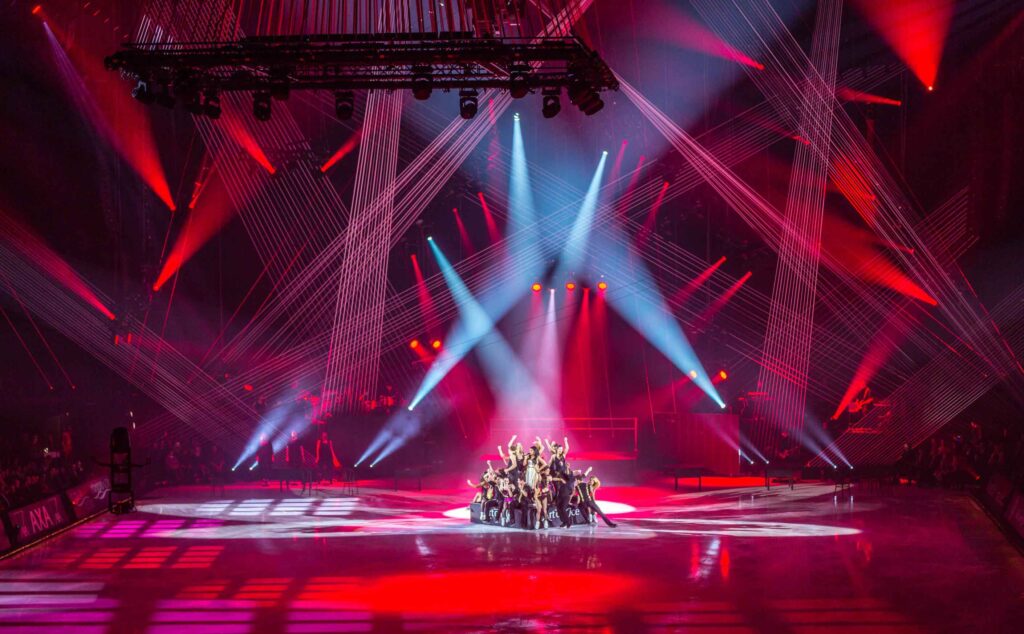 Lighting design for the “Art on Ice” tour – project image 11