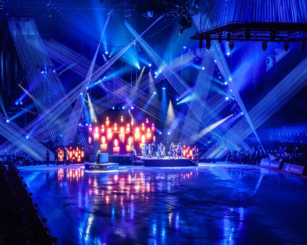Lighting design for the “Art on Ice” tour – project image 24