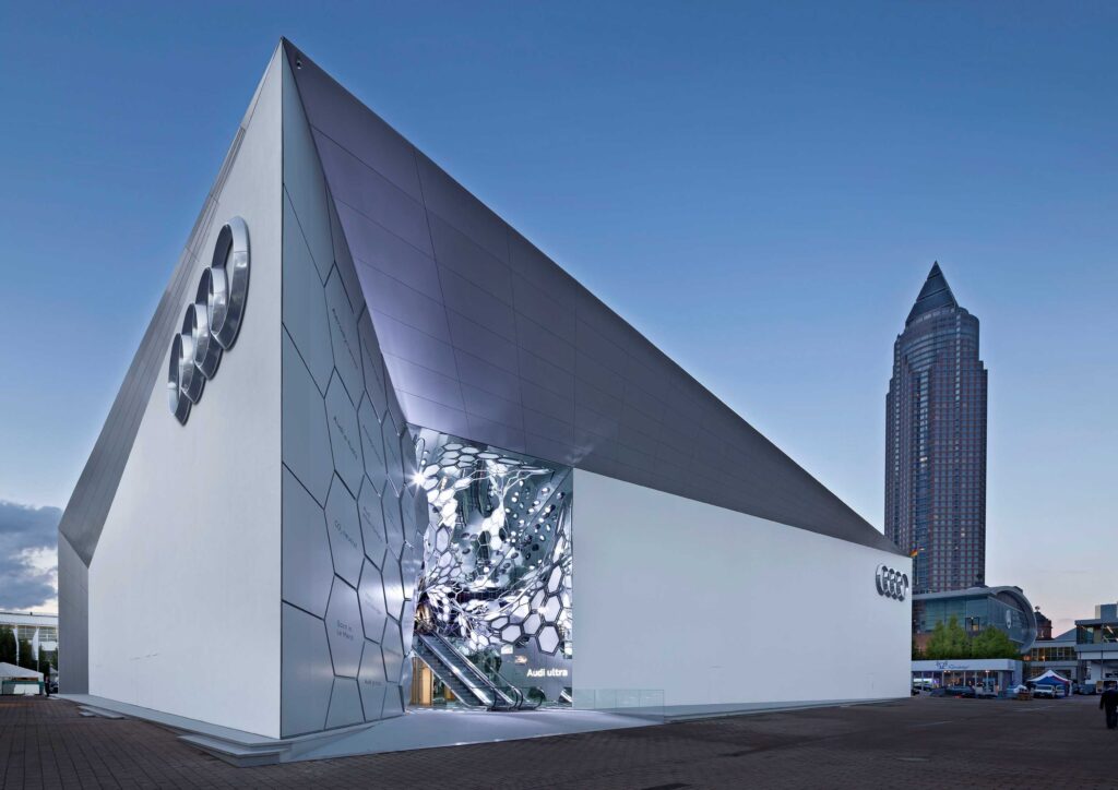 Associated lighting design for Audi’s IAA booth – project image 15