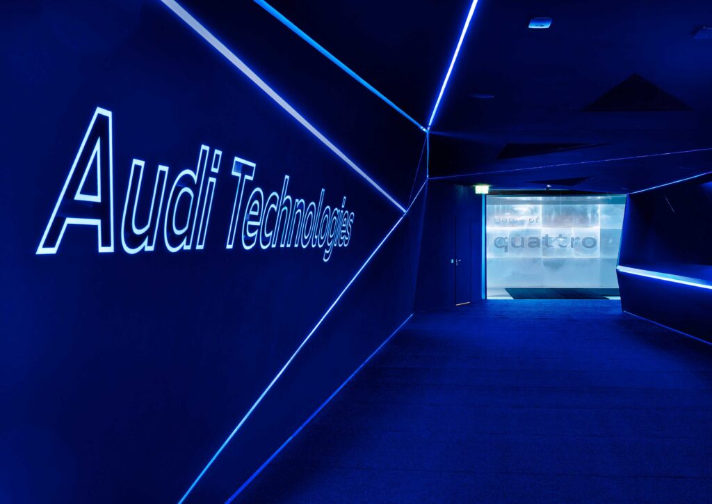 Associated lighting design for Audi’s IAA booth – project image 13