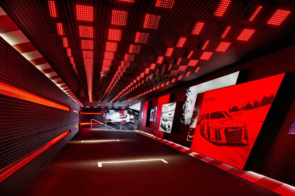 Associated lighting design for Audi’s IAA booth – project image 11