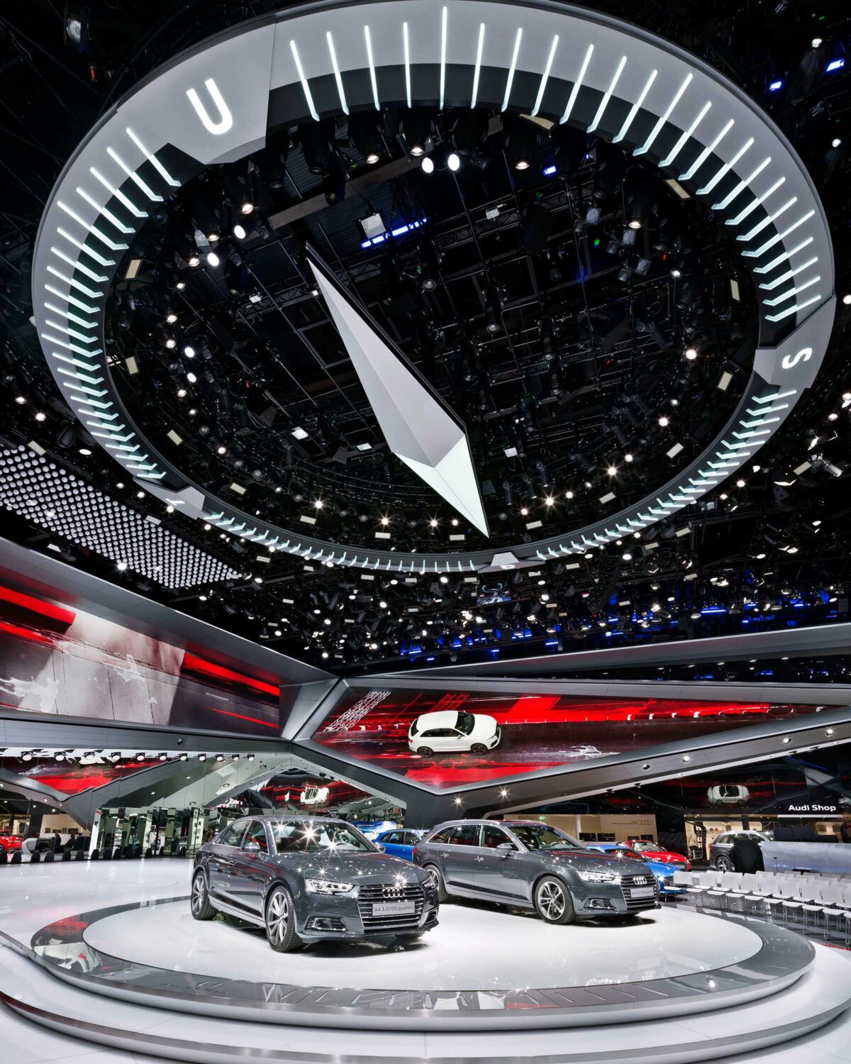 Associated lighting design for Audi’s IAA booth