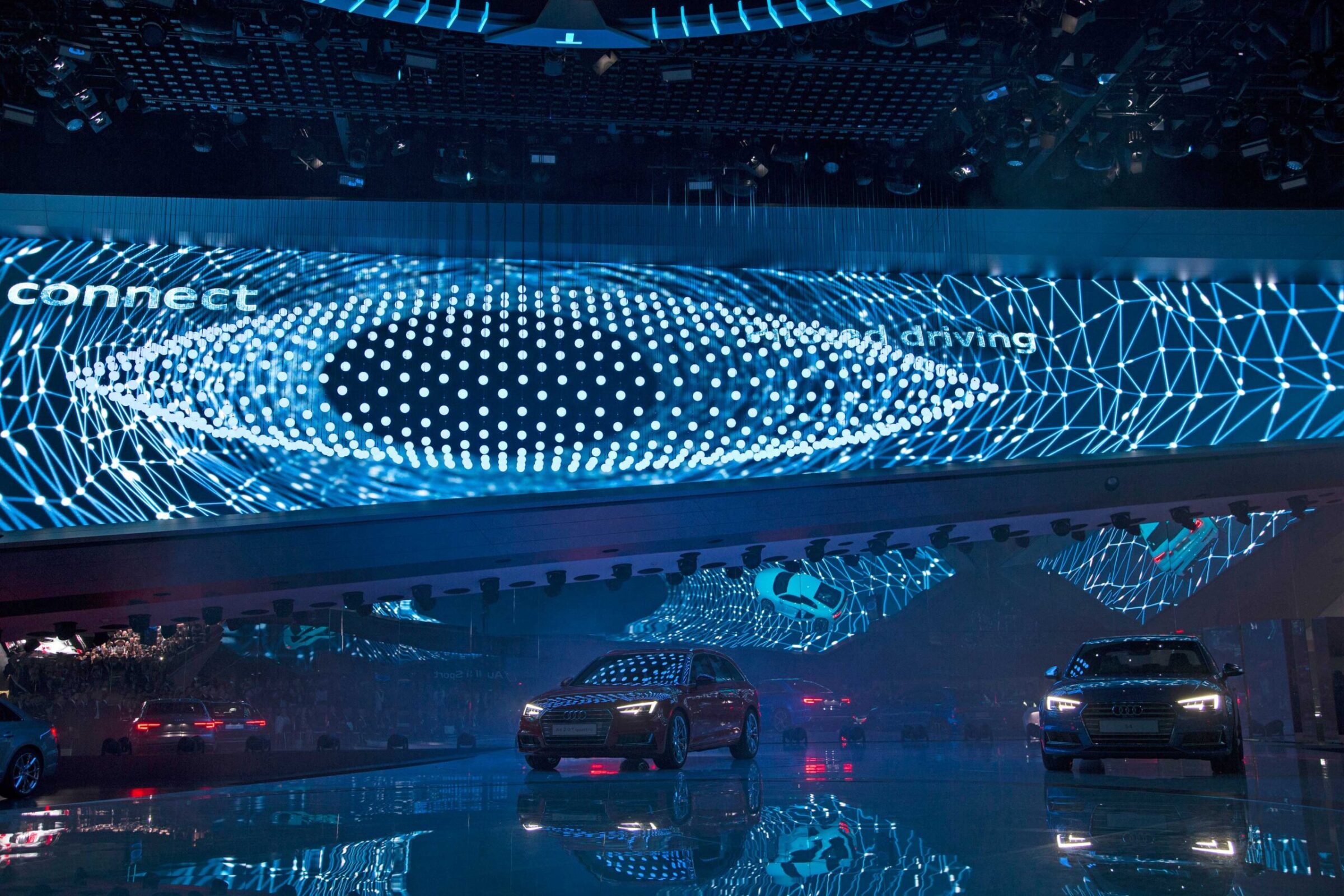 Associated lighting design for Audi’s IAA booth – project image 9