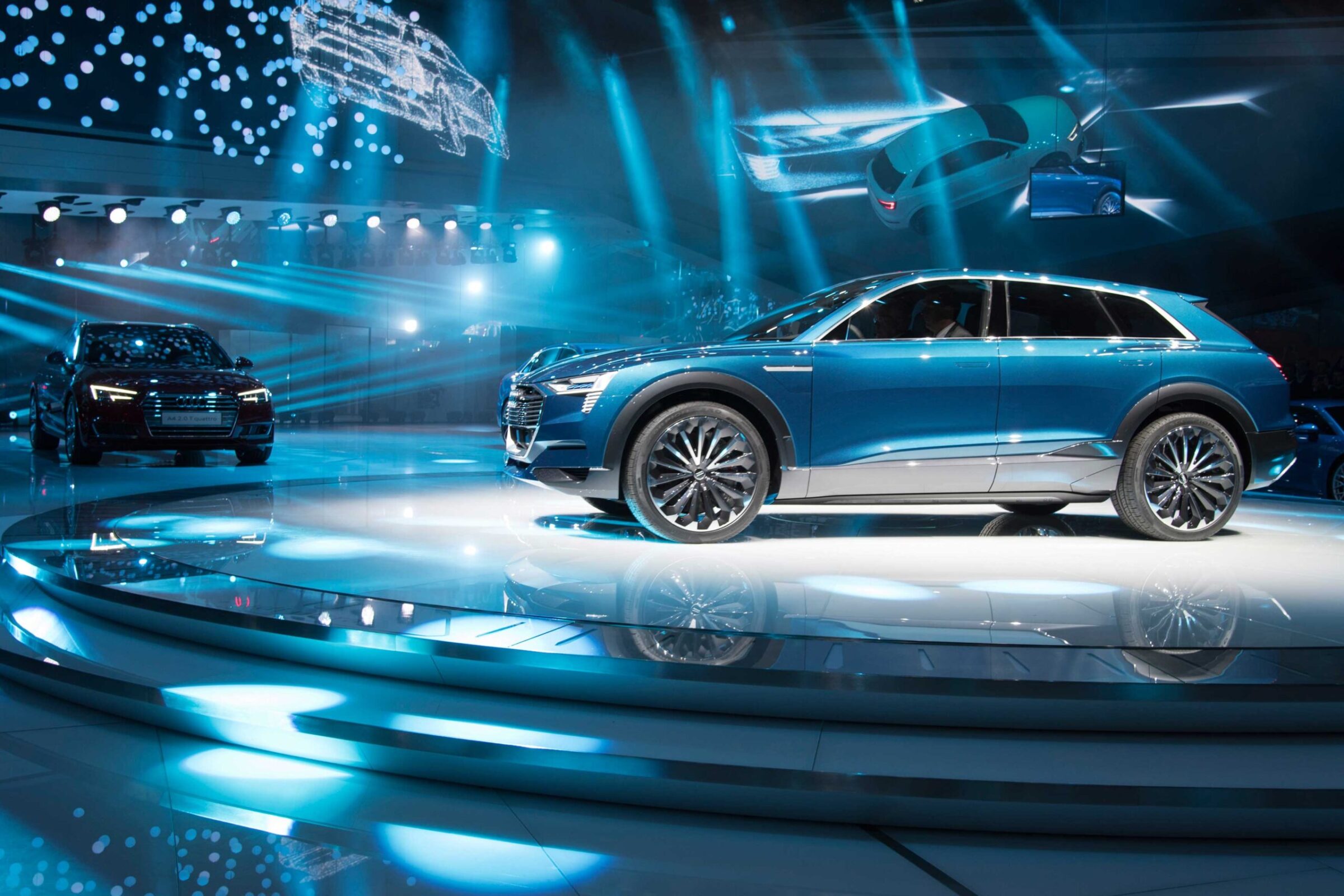 Associated lighting design for Audi’s IAA booth – project image 5