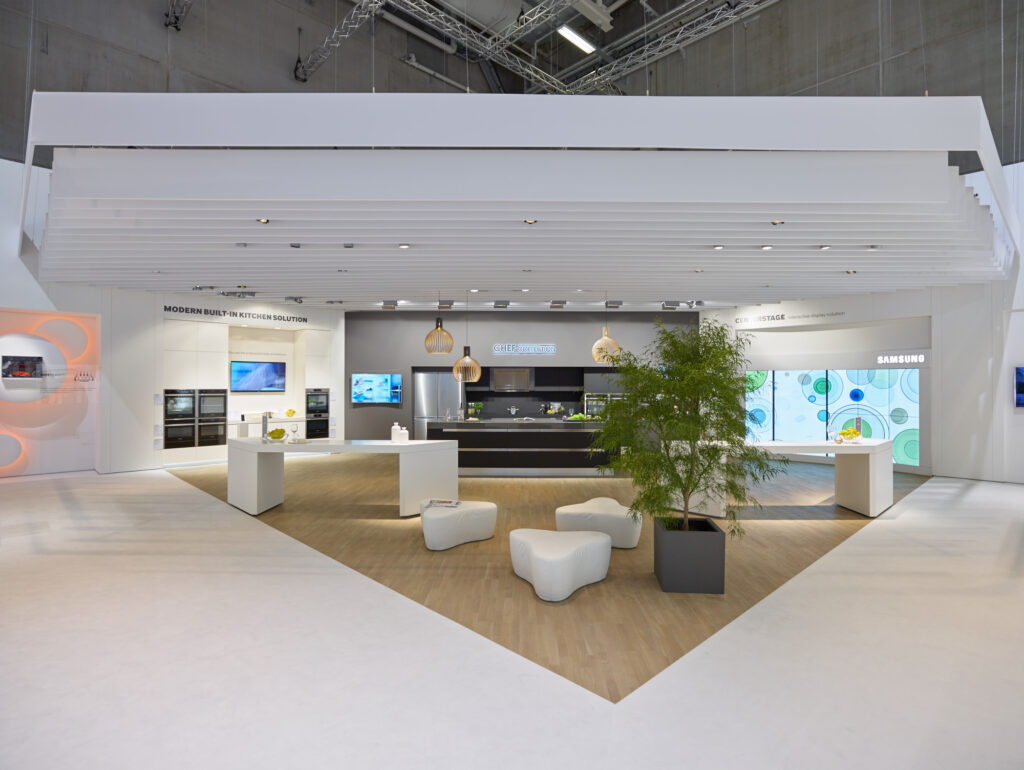 Lighting design for Samsungs IFA booth – project image 1