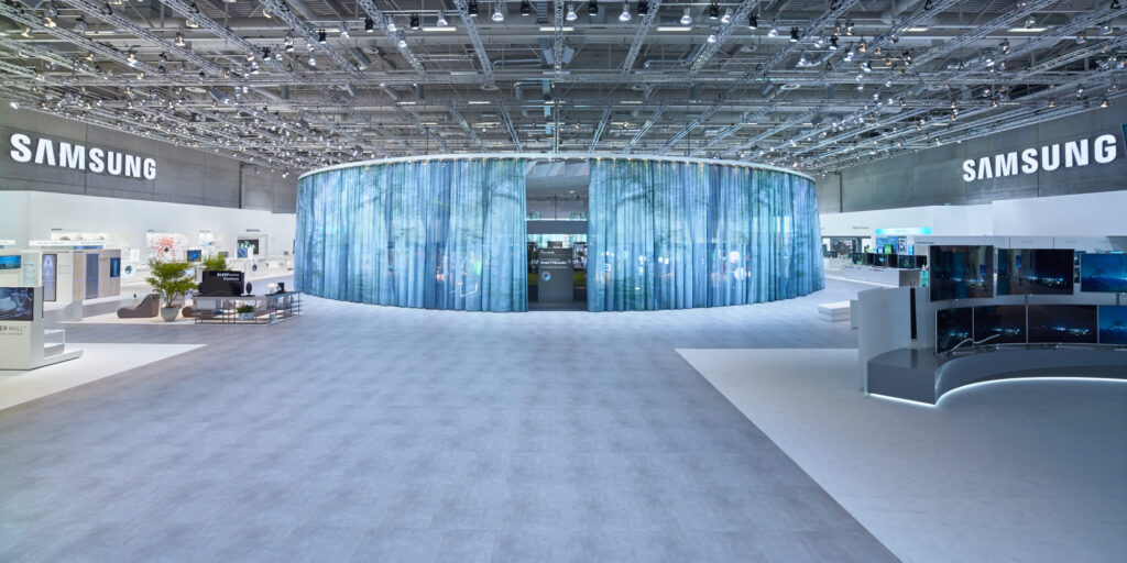 Lighting design for Samsungs IFA booth – project image 7