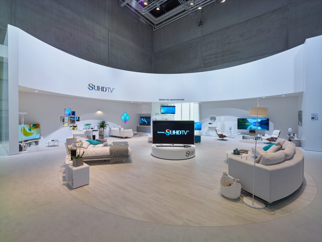 Lighting design for Samsungs IFA booth – project image 8