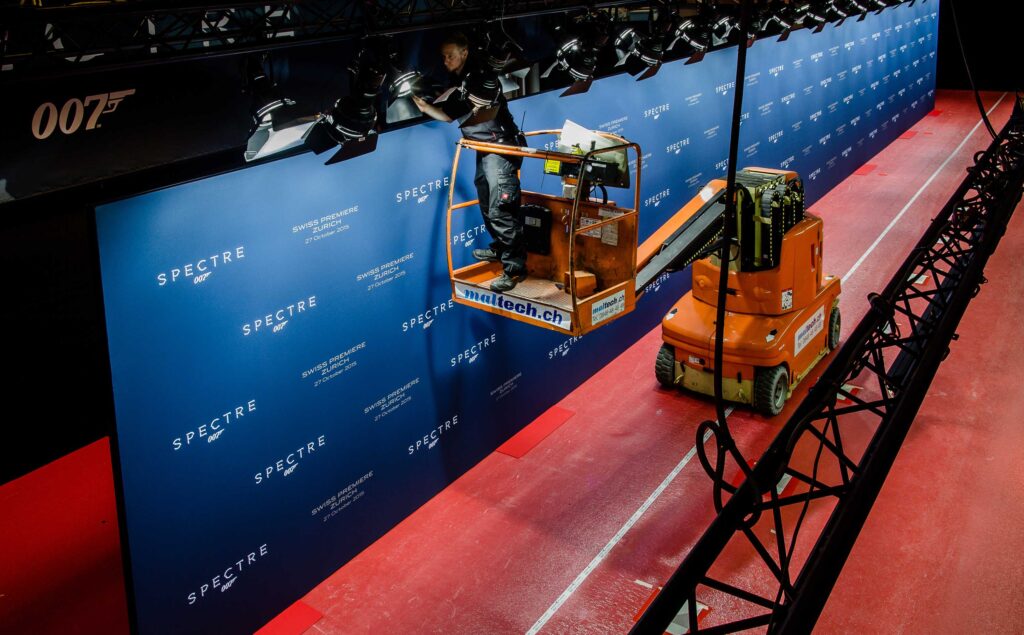 Lighting design for oo7 James Bond Premiere “Spectre” – project image 12