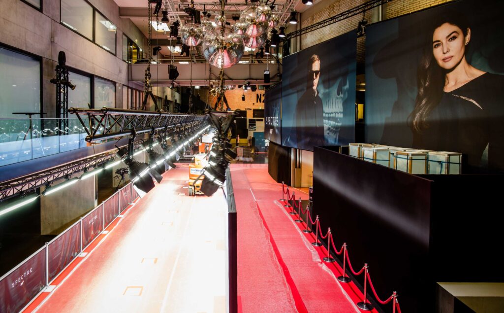 Lighting design for oo7 James Bond Premiere “Spectre” – project image 11