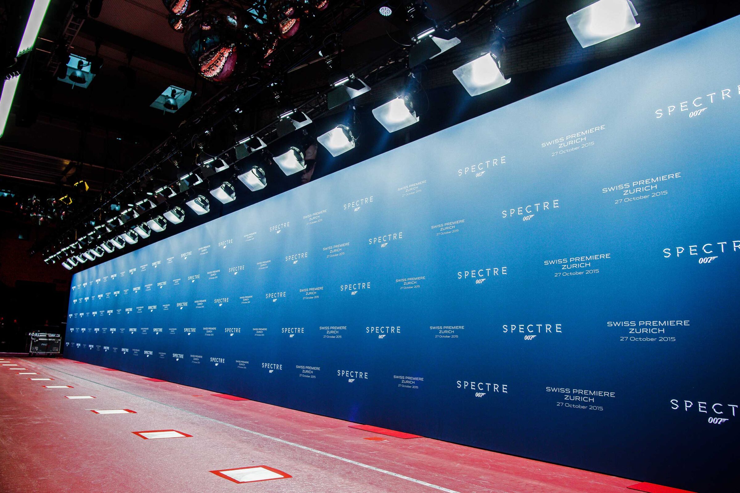 Lighting design for oo7 James Bond Premiere “Spectre” – project image 11