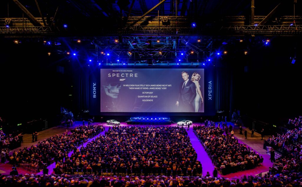 Lighting design for oo7 James Bond Premiere “Spectre” – project image 1