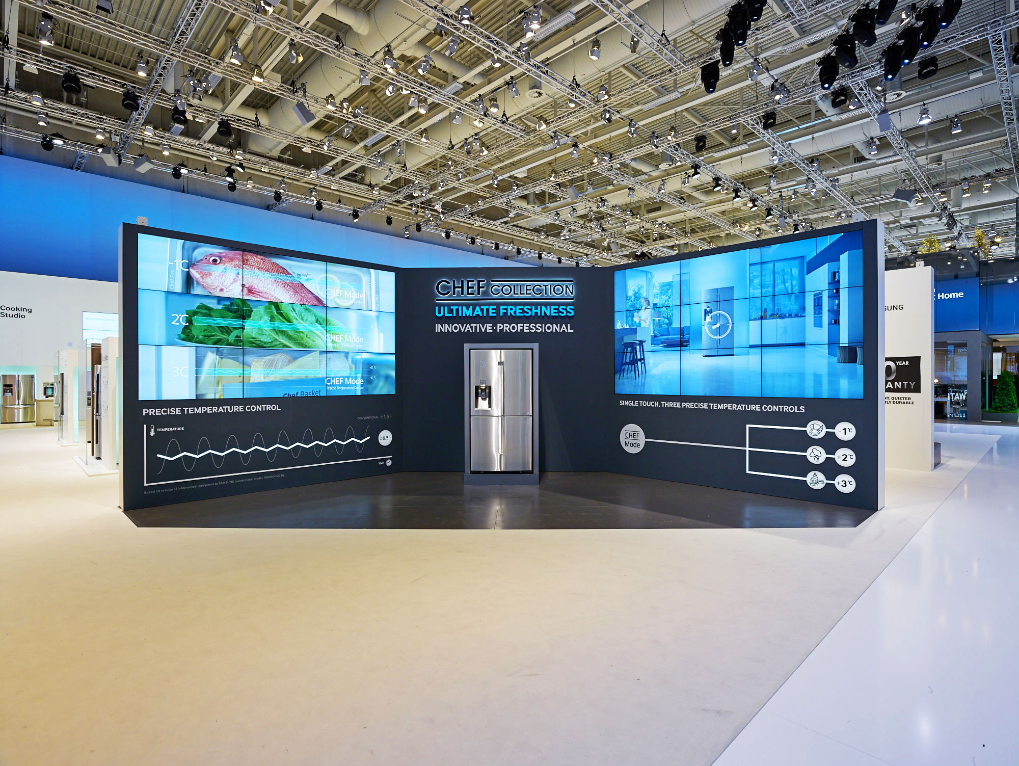 Lighting design for Samsungs IFA booth – project image 14