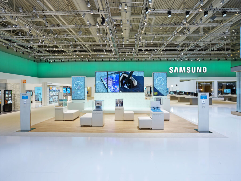 Lighting design for Samsungs IFA booth – project image 12