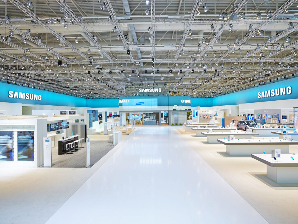 Lighting design for Samsungs IFA booth – project image 11