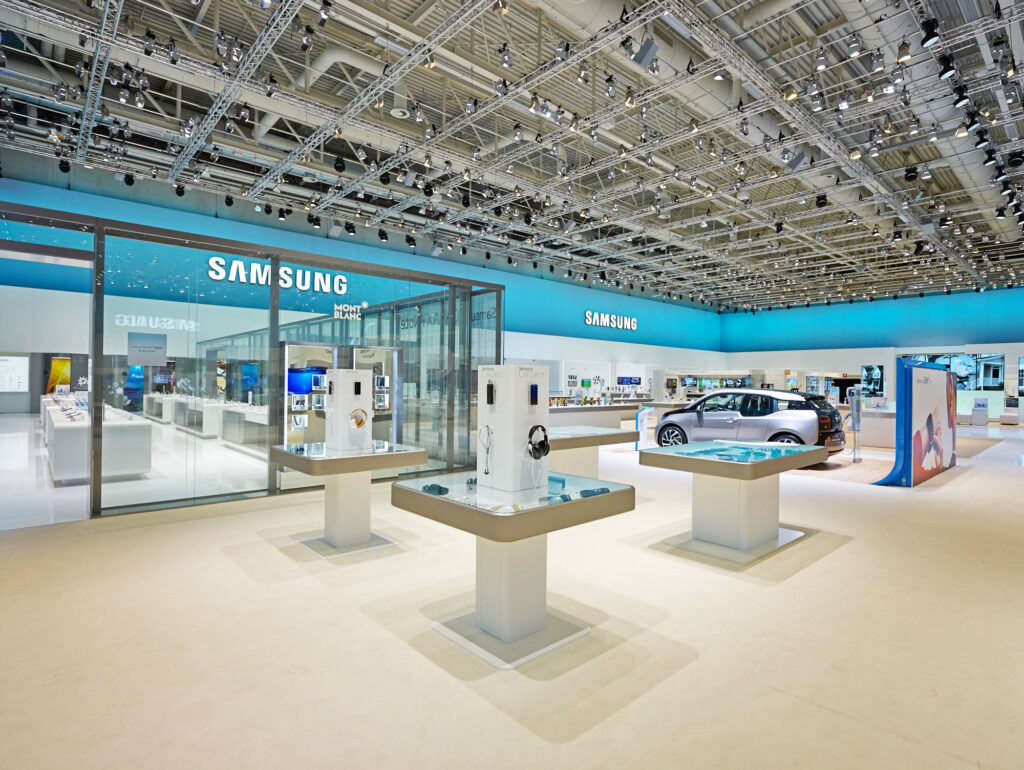 Lighting design for Samsungs IFA booth – project image 10