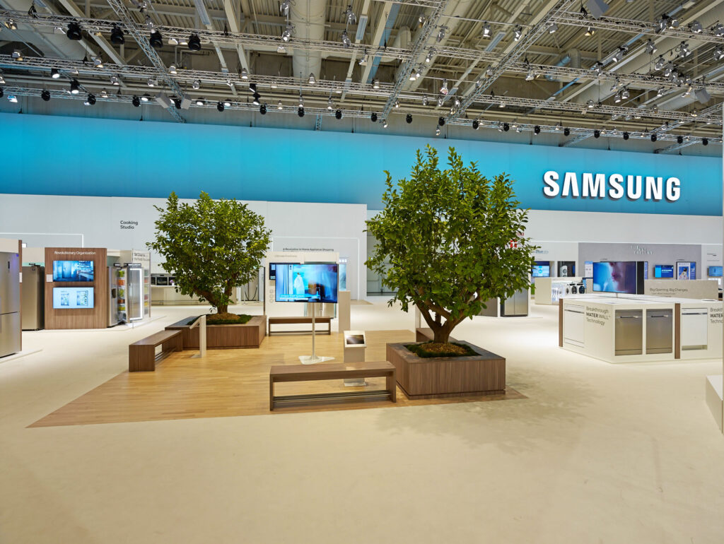 Lighting design for Samsungs IFA booth – project image 4