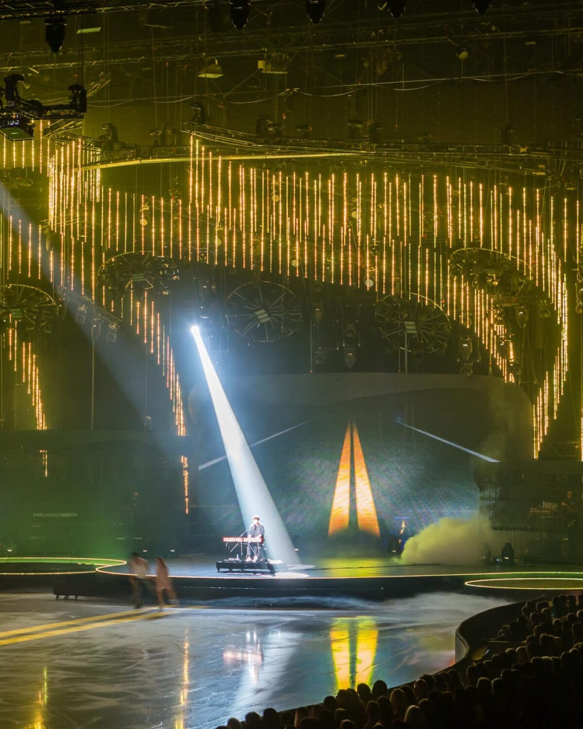 Lighting design for “Art on Ice”