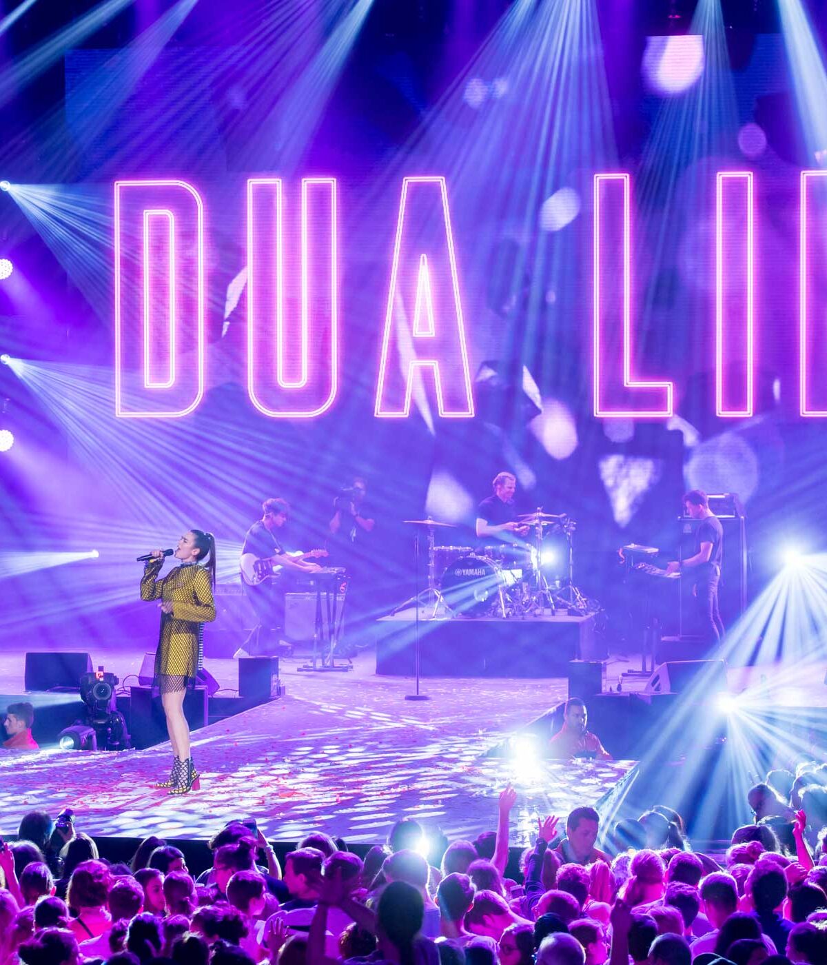Lighting design for the One FM Star Night