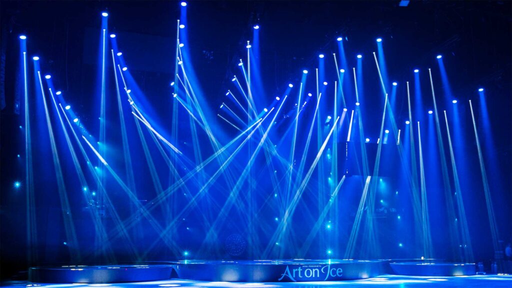 Lighting design for the “Art on Ice” tour – project image 26