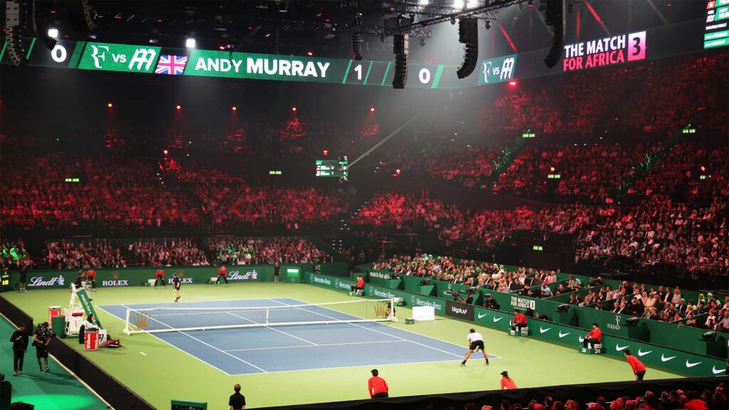 Lighting design for a charity sports event – Match for Afrika – project image 14