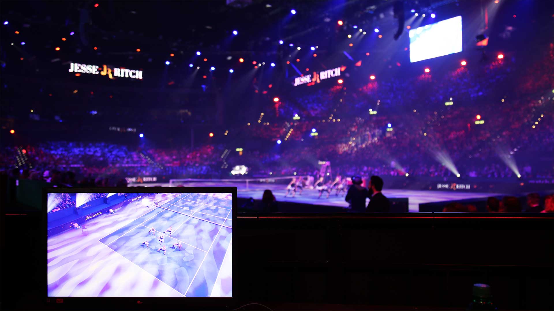 Lighting design for a charity sports event – Match for Afrika – project image 11