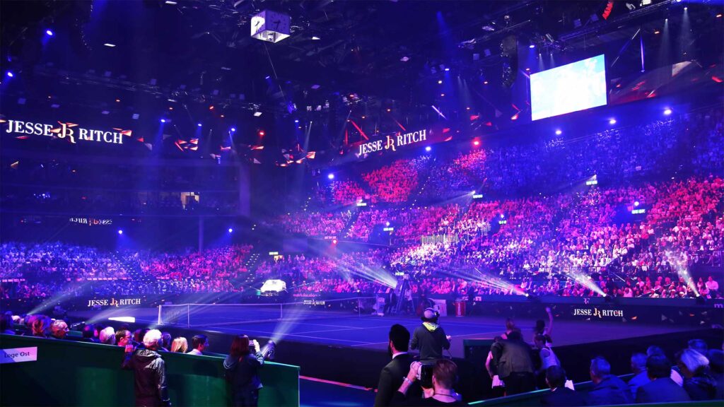 Lighting design for a charity sports event – Match for Afrika – project image 3