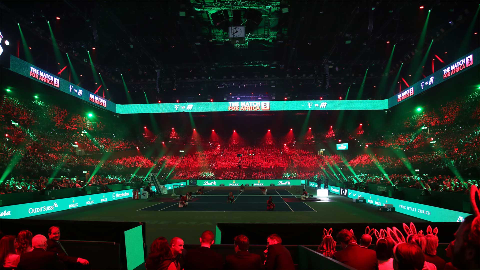 Lighting design for a charity sports event – Match for Afrika – project image 1